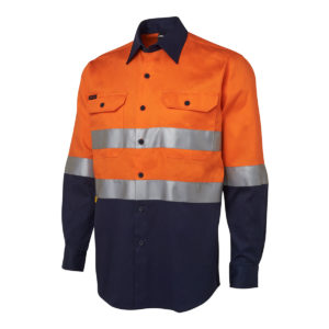 Hi Vis (D+N) L/S 190G Shirt