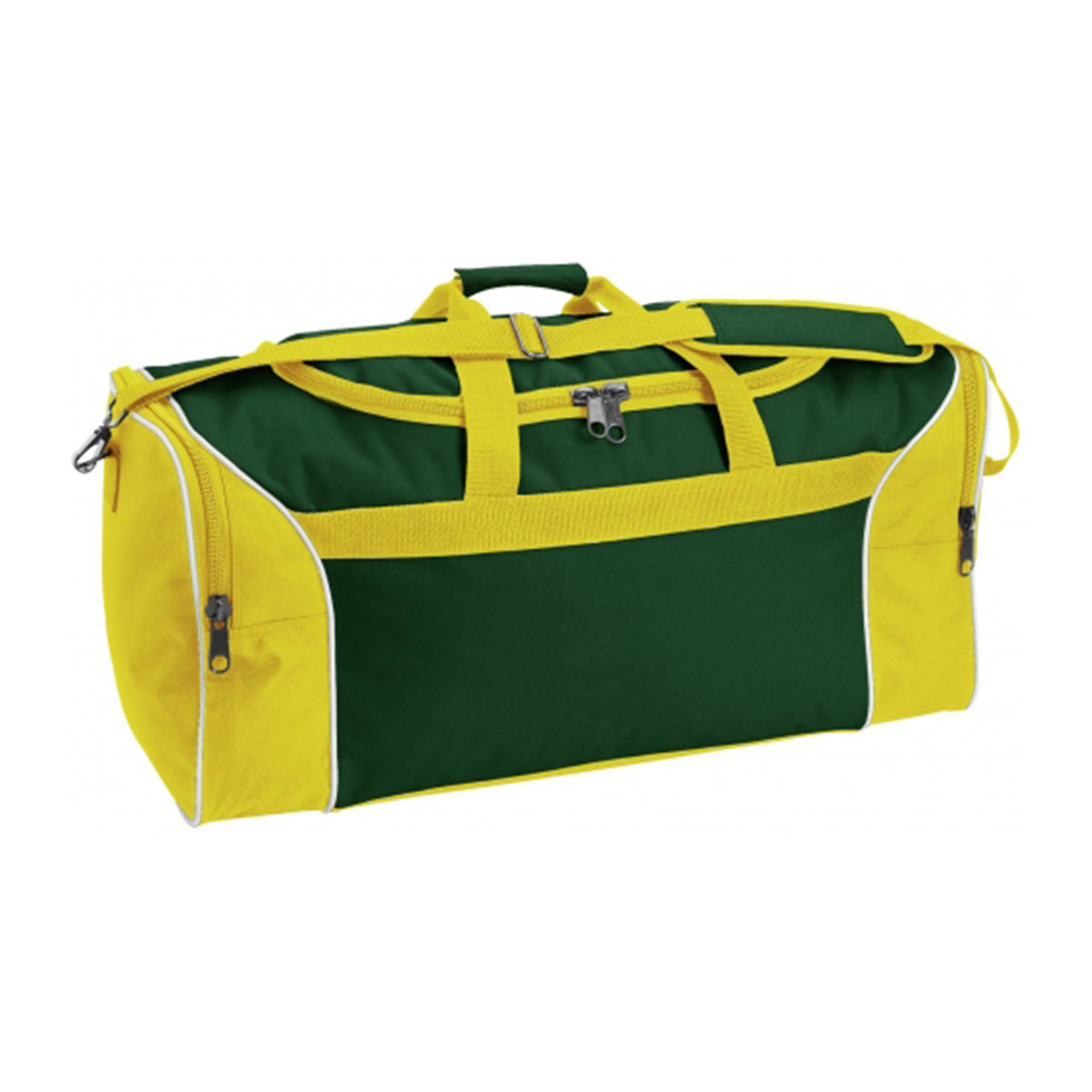 Tri-Colour Sports Bag | Branded Sporty Bag | Denier Nylon