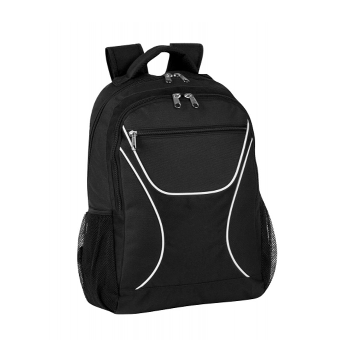 Backpack | Royal, White and Black | Branded Nylon Backpacks
